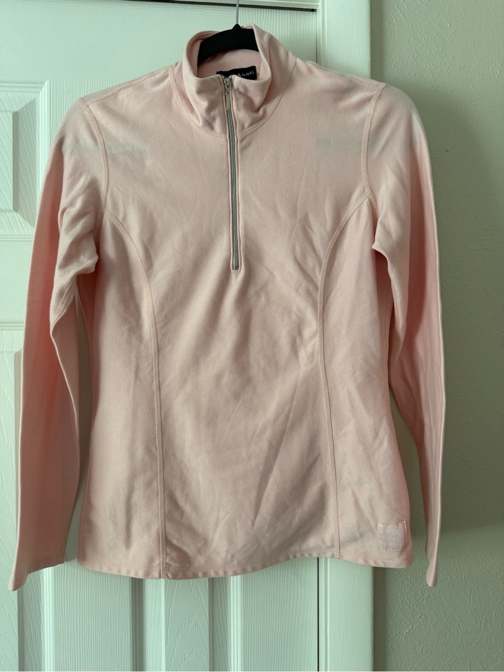 Snow Angel Baselayer 1/4 Zip size Medium Light Pink